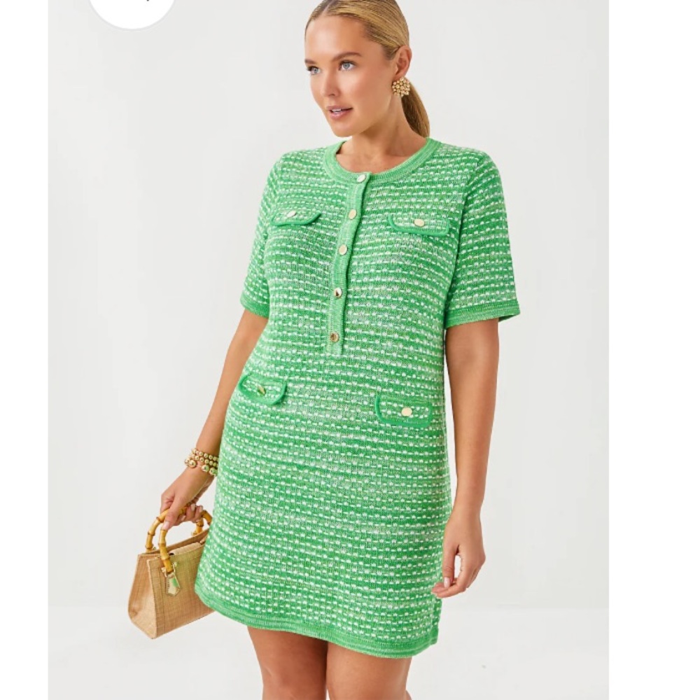 NWT LILLY PULITZER Theodorah Sweater Dress - Picture 6 of 8